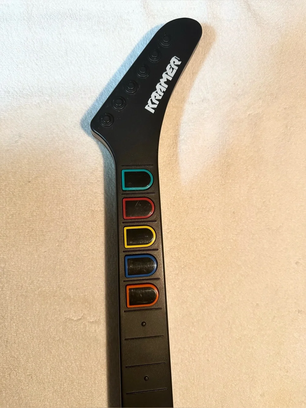 Playstation 2 PS2 Guitar Hero Kramer striker wireless guitar